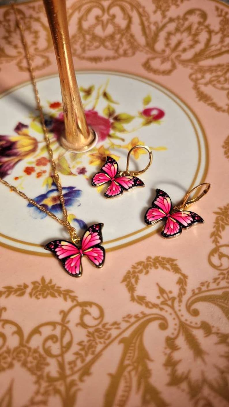 butterfly earrings